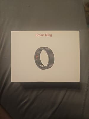 Black Smart Ring Size 10 Mens - Image 1