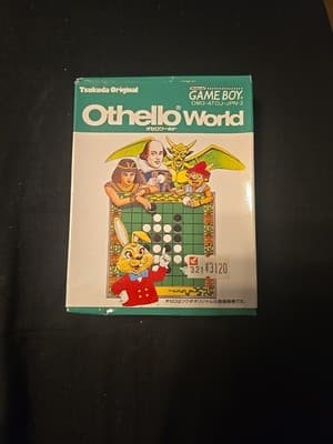Tsukuda 1994 Othello World Nintendo Game Boy GB Used Japanese Retro Game Board - Image 1