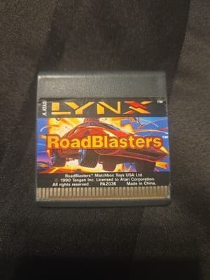 RoadBlasters (Atari Lynx, 1989) Cart Only TESTED & WORKING GREAT CONDITION - Image 1