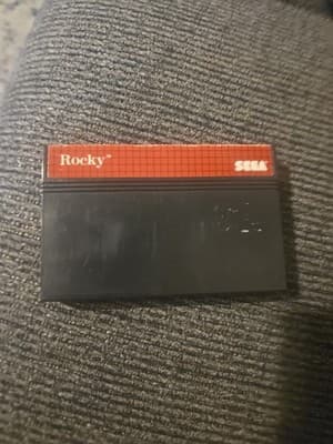 Sega master system game Rocky 1987 Original, Game Tested And Working - Image 1