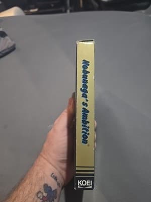 Nobunaga's Ambition (NES, 1989) CIB TESTED AND WORKING - Thumbnail 3