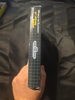 World of Illusion Sega Genesis Complete w/ Cardboard Box, Manual Game Tested - Thumbnail 4