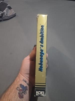 Nobunaga's Ambition (NES, 1989) CIB TESTED AND WORKING - Thumbnail 4