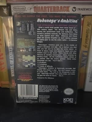 Nobunaga's Ambition (NES, 1989) CIB TESTED AND WORKING - Thumbnail 2