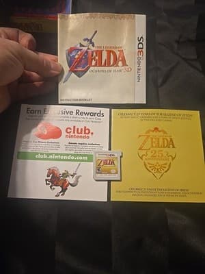 The Legend of Zelda: Ocarina of Time 3D (Nintendo 3DS) - Tested & Works No Case - Thumbnail 3
