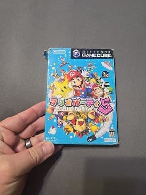 TESTED Mario Party 5 2003 Nintendo Gamecube CIB Japanese Import US SELLER - Image 1