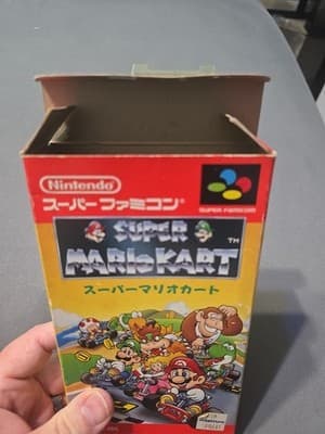 Super Mario Kart (Super Nintendo) Japanese Tested Working US SELLER - Thumbnail 3