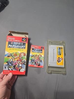 Super Mario Kart (Super Nintendo) Japanese Tested Working US SELLER - Image 1