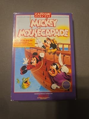 Mickey Mousecapade (NES, 1988) Tested And Working Great Condition - Image 1