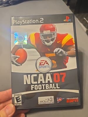 NCAA Football 07 (Sony PlayStation 2, 2006) Tested And Working - Image 1