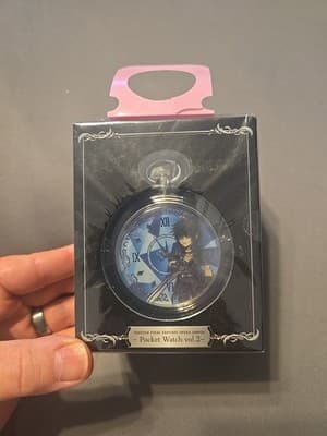 Dissidia Final Fantasy Opera Omnia Squall Leonhart Pocket Watch Taito Japan - Image 1