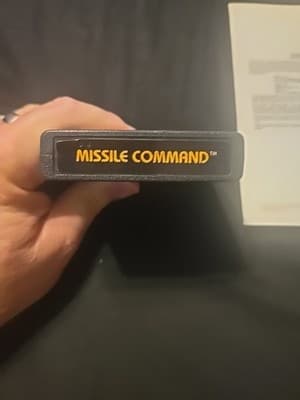 Missile Command (Atari 2600, 1981) Tested With Manual - Thumbnail 3