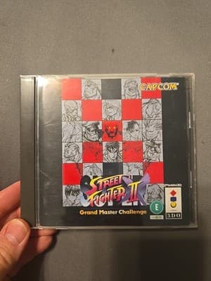 Street Fighter ii Grand Master Challenge Japanese 3DO Tested Flawless Condition - Image 1