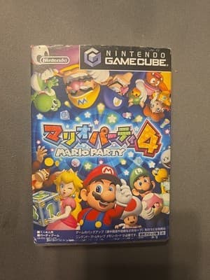 Mario Party 4 (GameCube, 2002) Japanese Version Tested And Working - Image 1