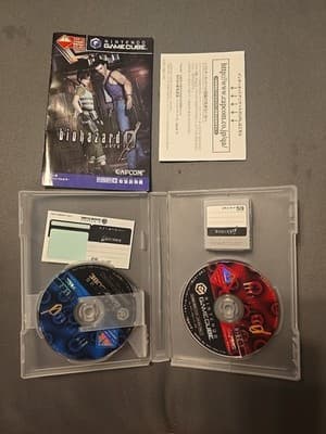 Biohazard Zero (JP GameCube, 2002) CIB - With Memory Card Tested And Working - Thumbnail 5
