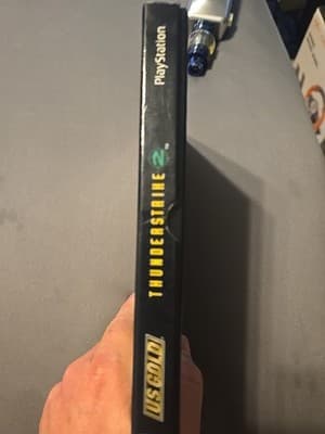 Thunderstrike 2 (Sony PlayStation 1, 1995) Lpngbox CIB Tested And Working - Thumbnail 3
