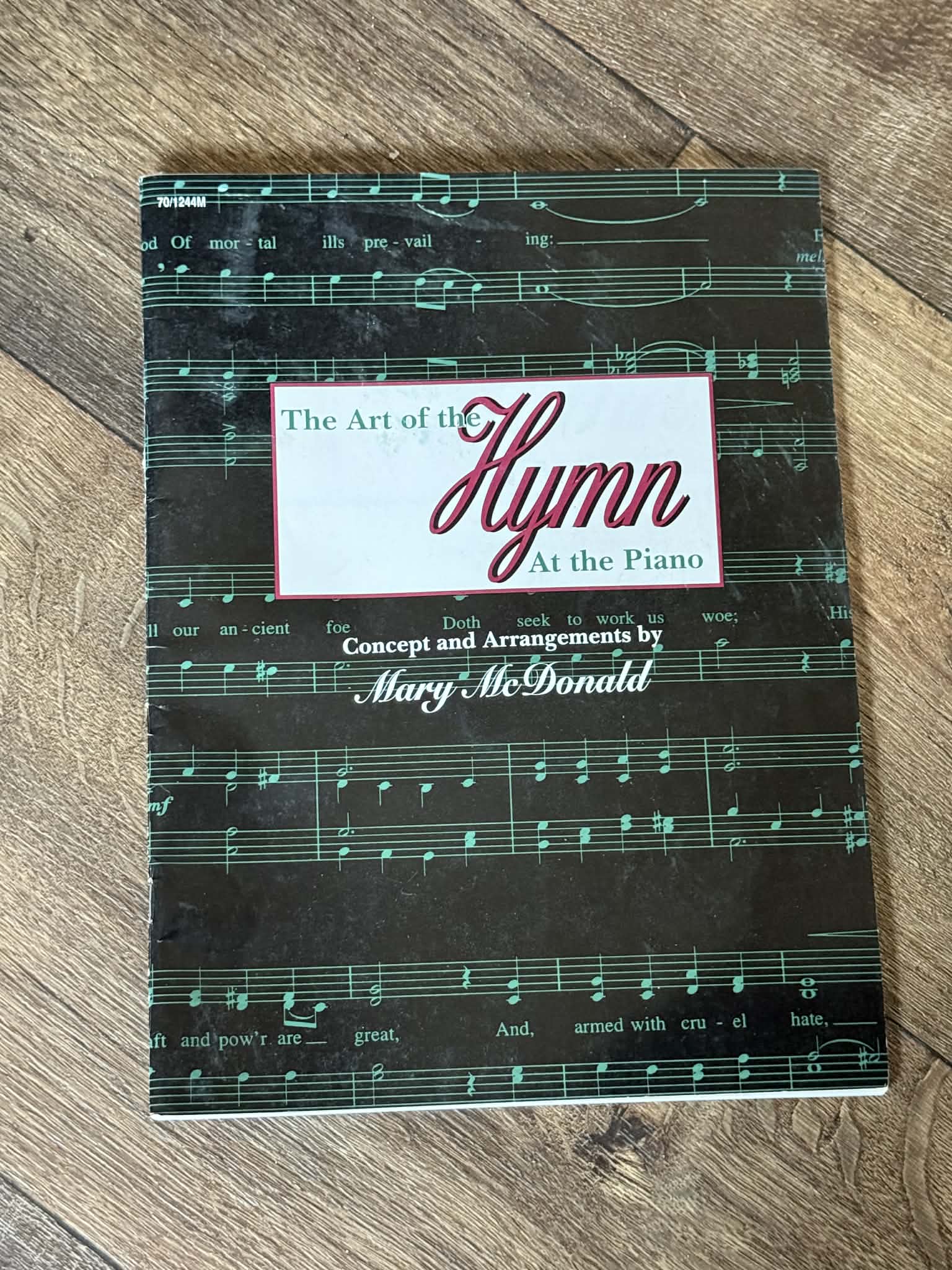 The Art of the Hymn Piano Music Book by Mary McDonald - Image 1
