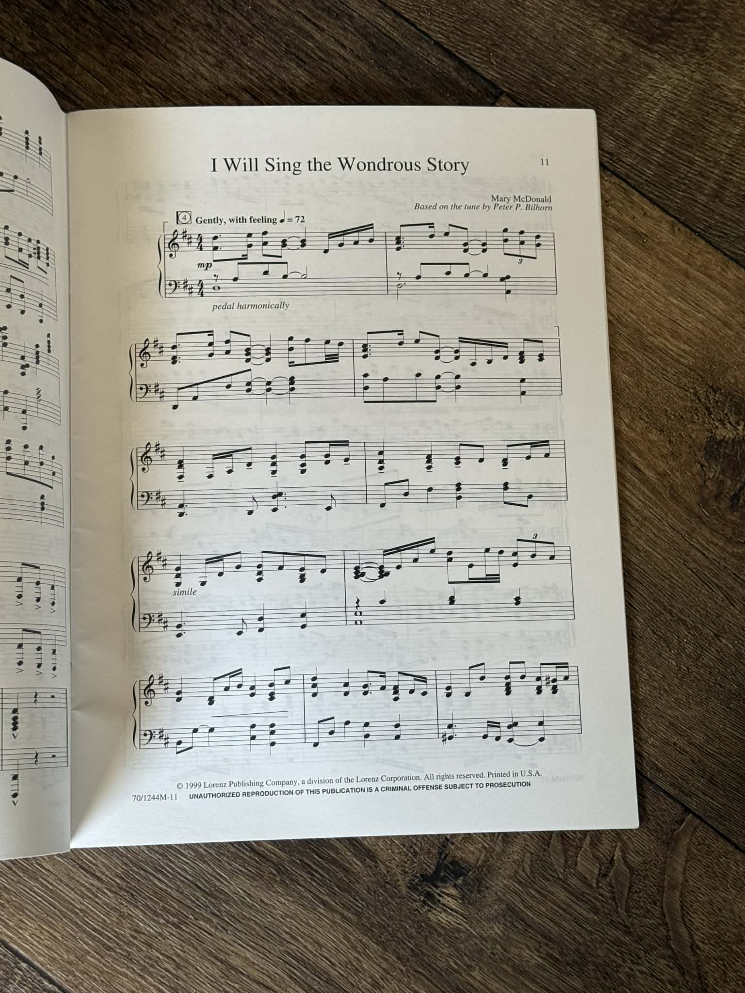 The Art of the Hymn Piano Music Book by Mary McDonald - Thumbnail 2