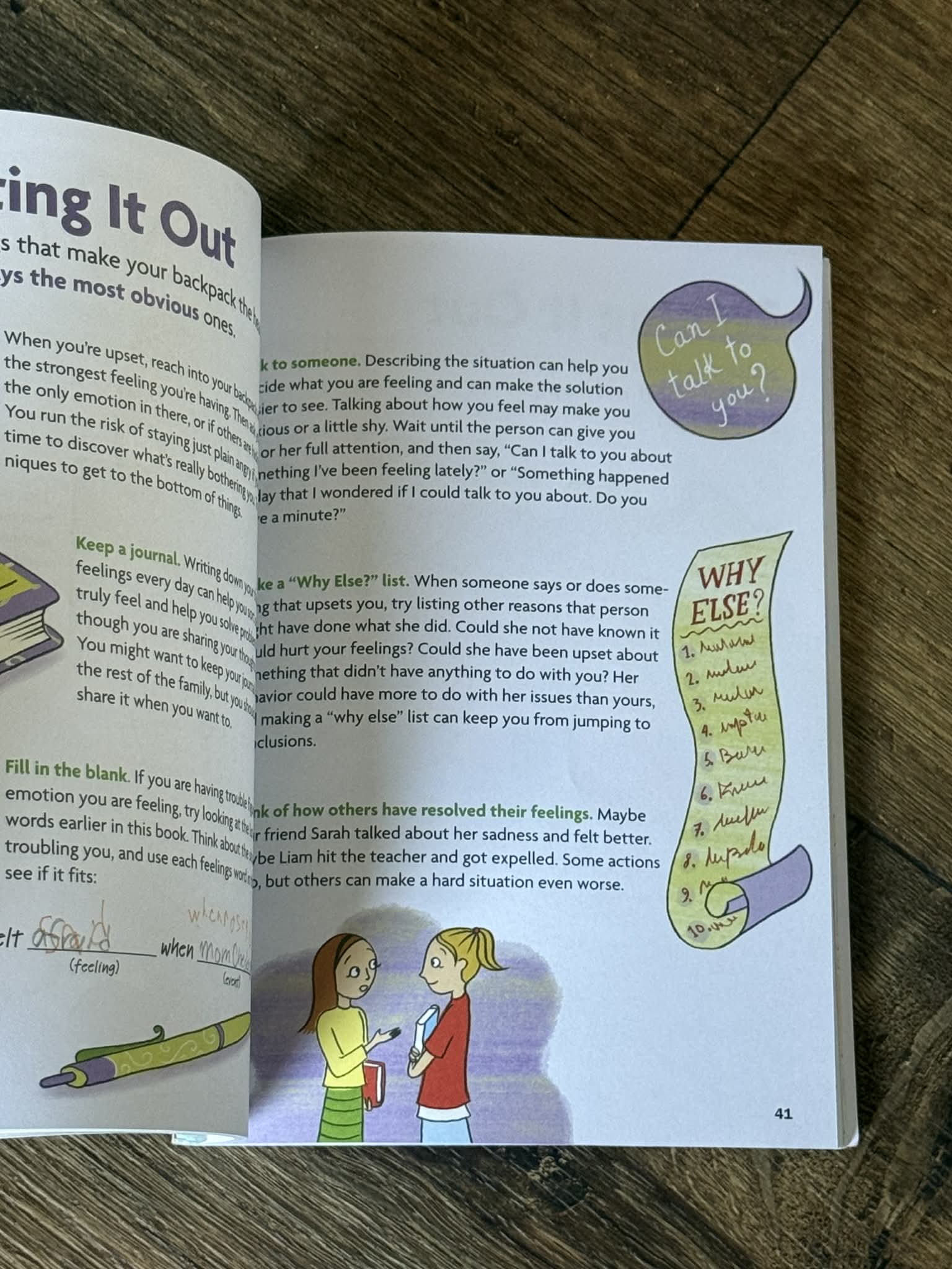 American Girl The Feelings Book Care & Keeping of Your Emotions - Thumbnail 2