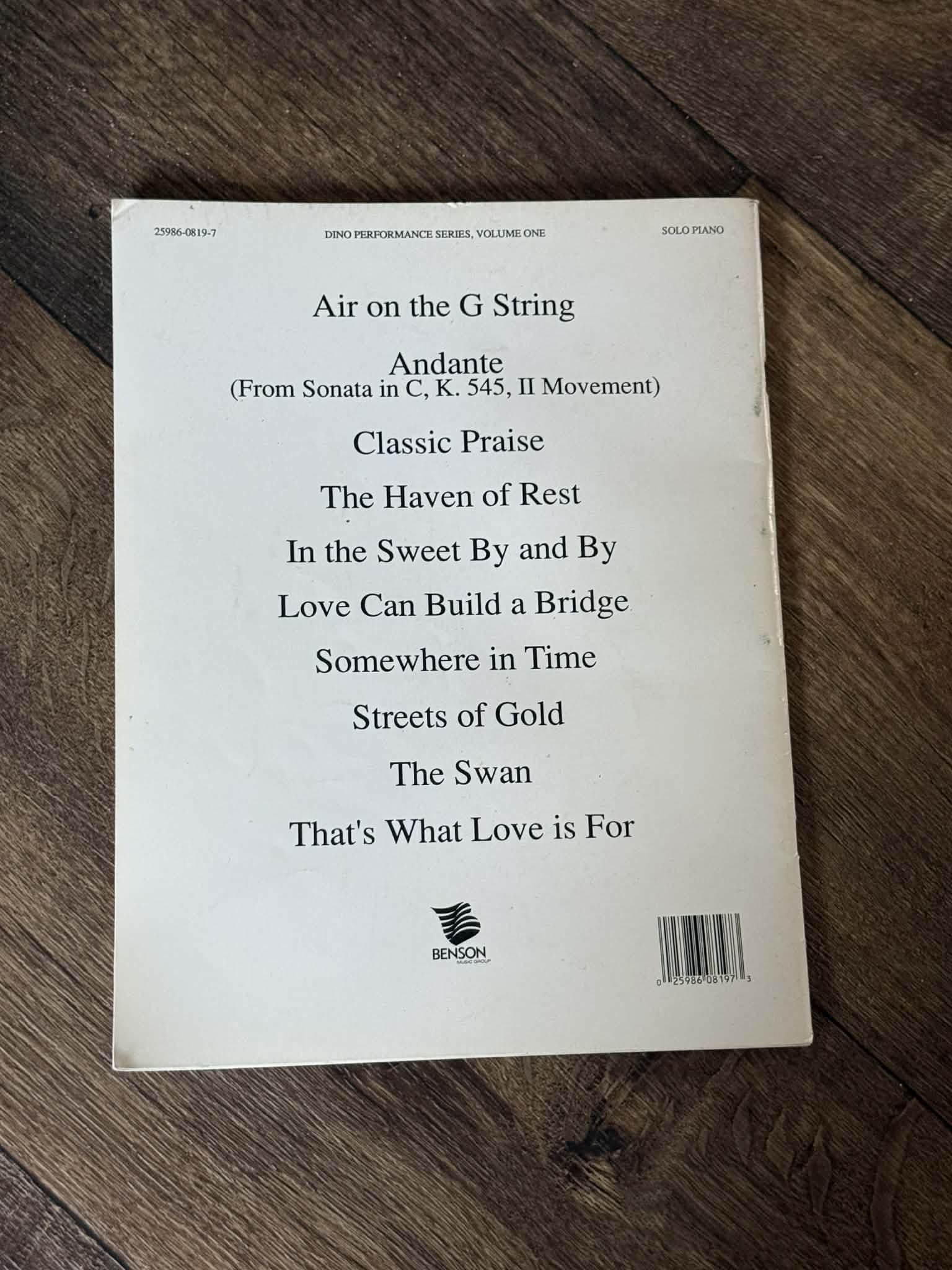 Dino Performance Series Vol. 1 Sheet Music Collection - Thumbnail 4