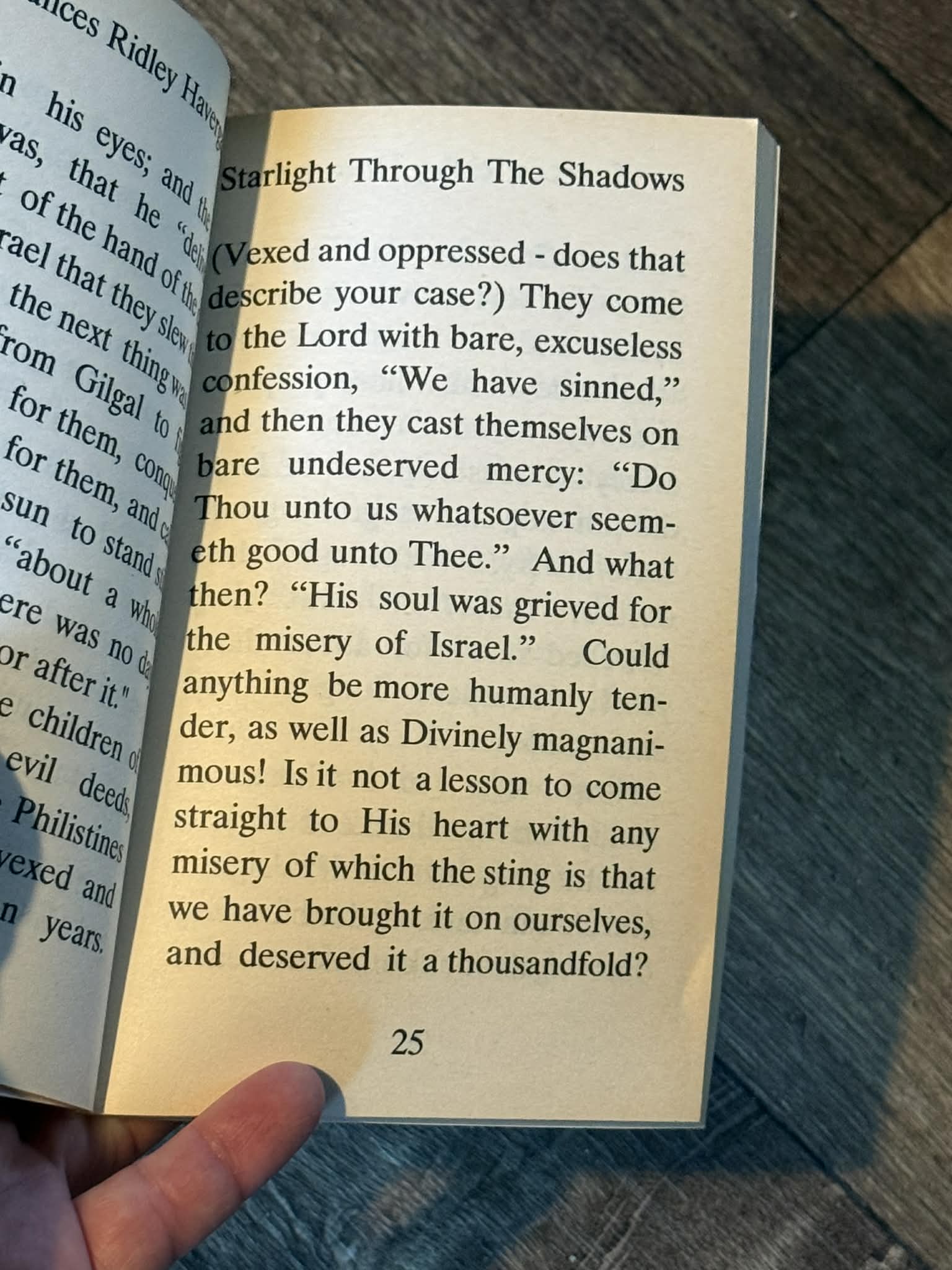 Starlight Through The Shadows by Frances Ridley Havergal - Large Print - Thumbnail 2