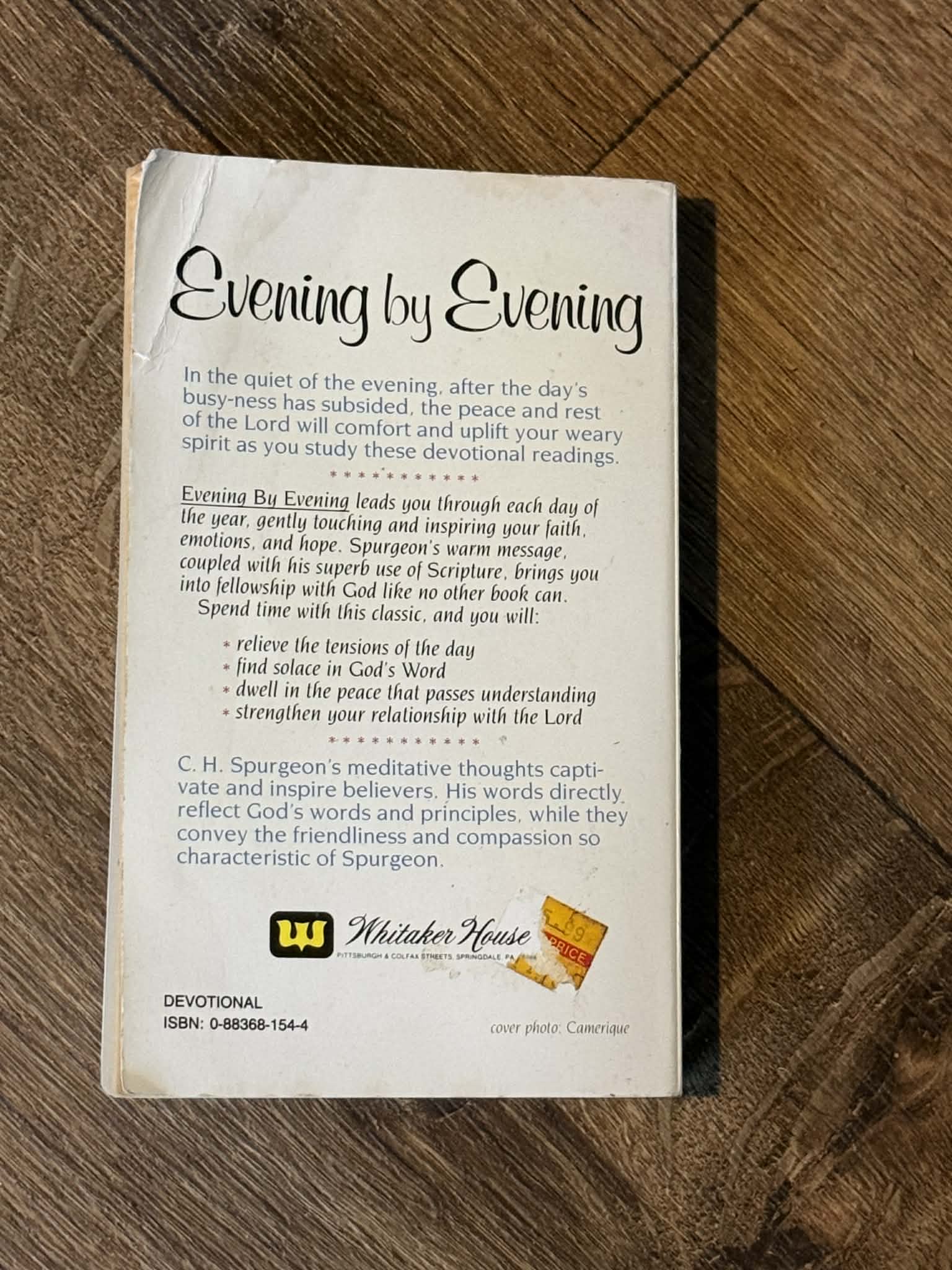 Evening by Evening C. H. Spurgeon Faith-Building Meditations - Thumbnail 2