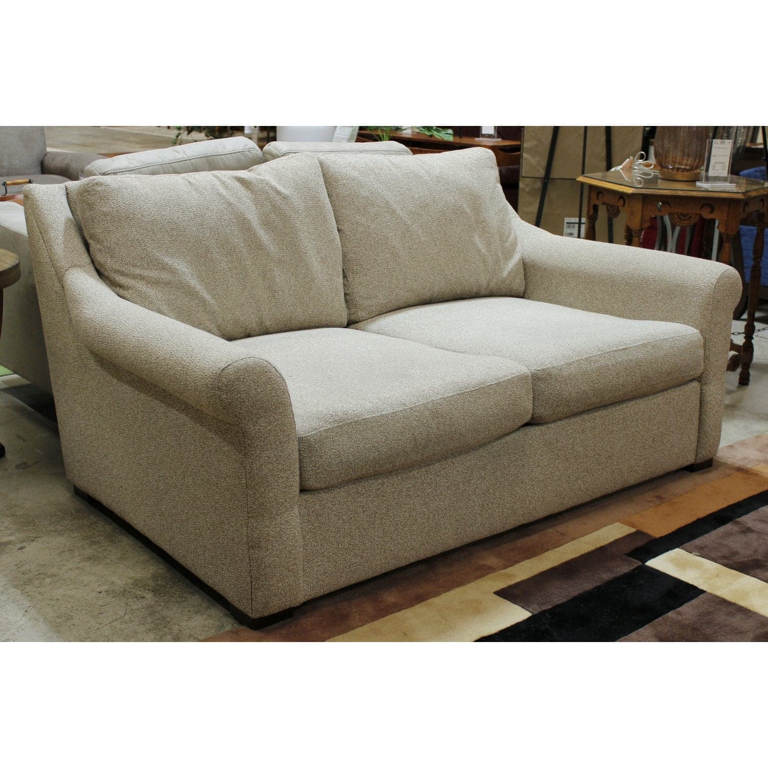 Kroehler Oatmeal Loveseat - Oatmeal - Thumbnail 2