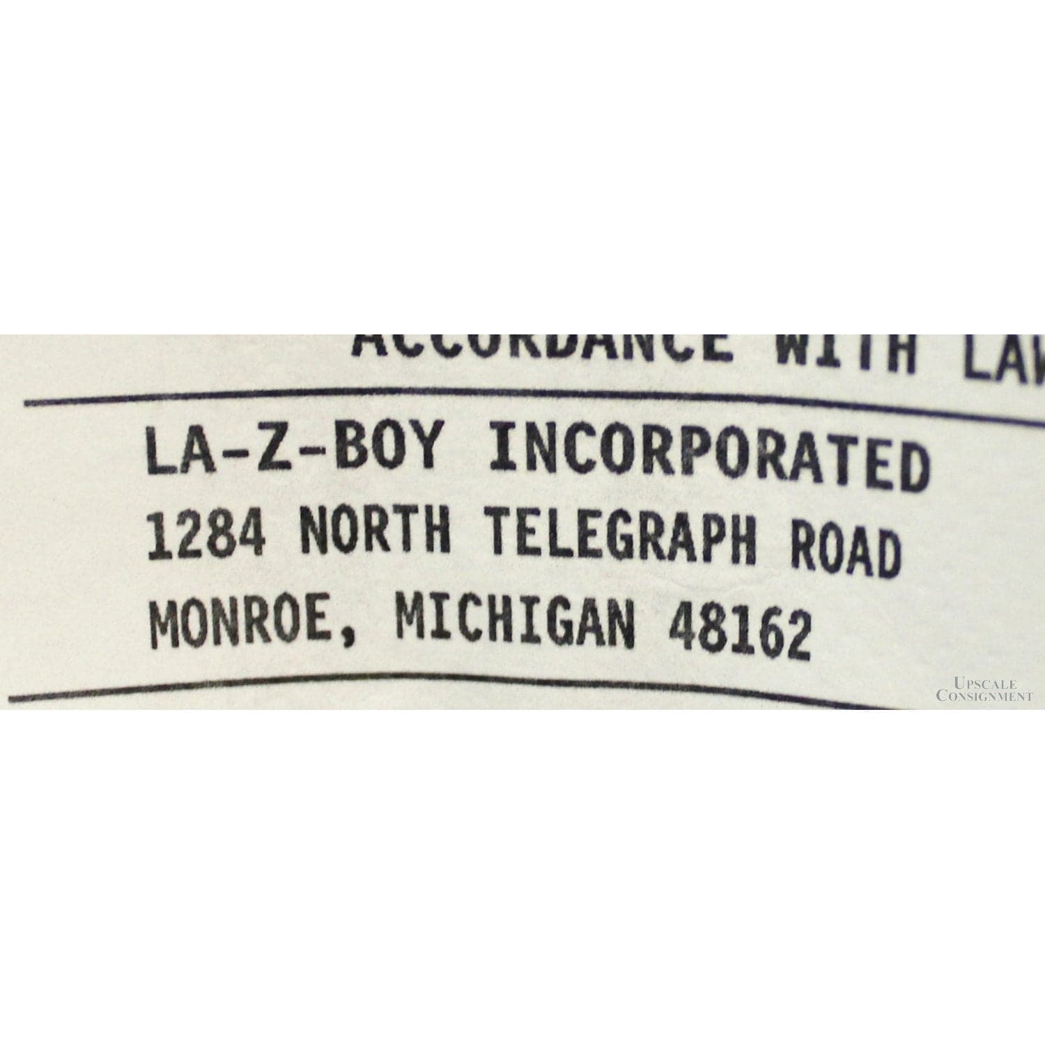 La-Z-Boy Upholstered Storage Ottoman - Red - Thumbnail 4