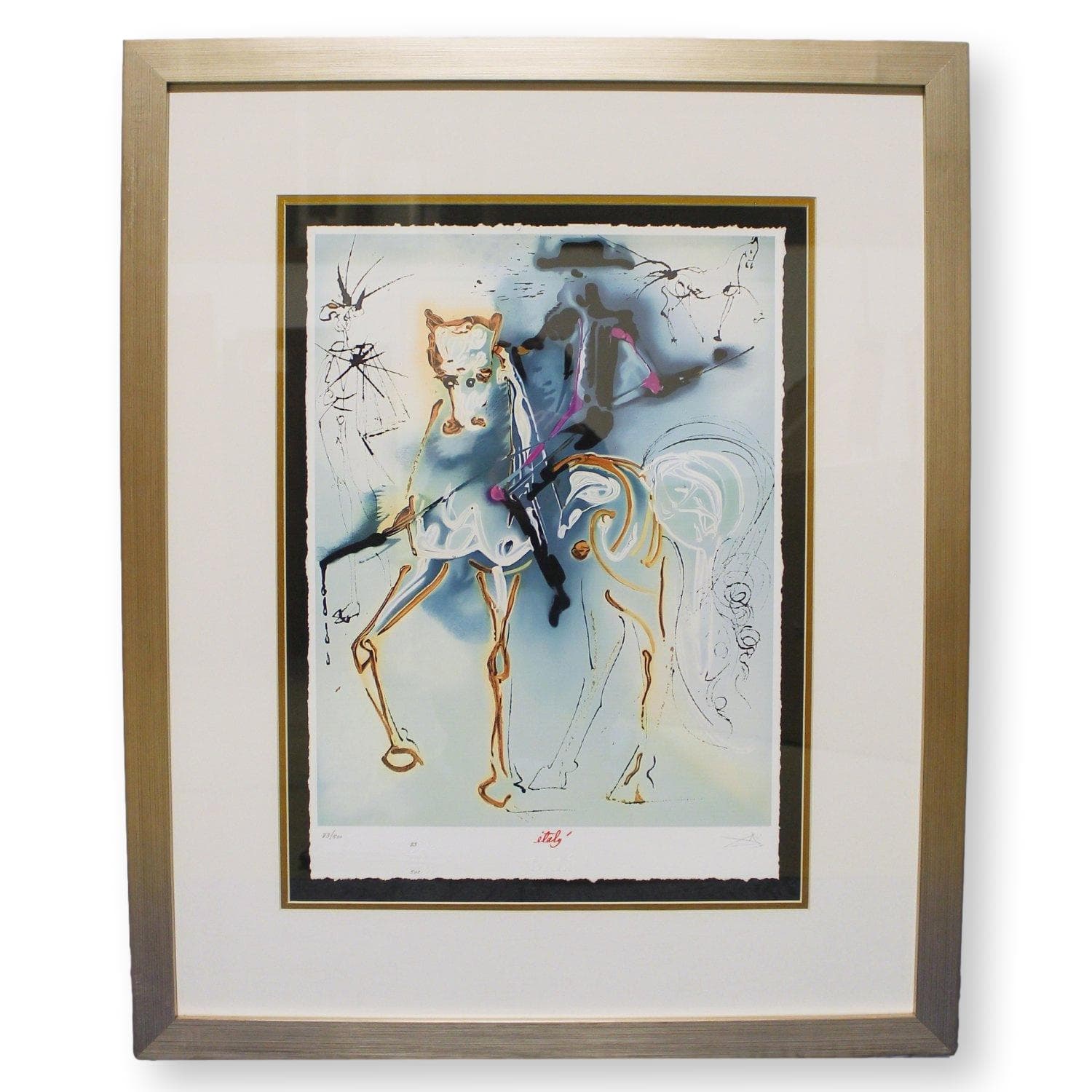 Gallery Framed Art Print 'Picador' By Salvador Dali - Image 1