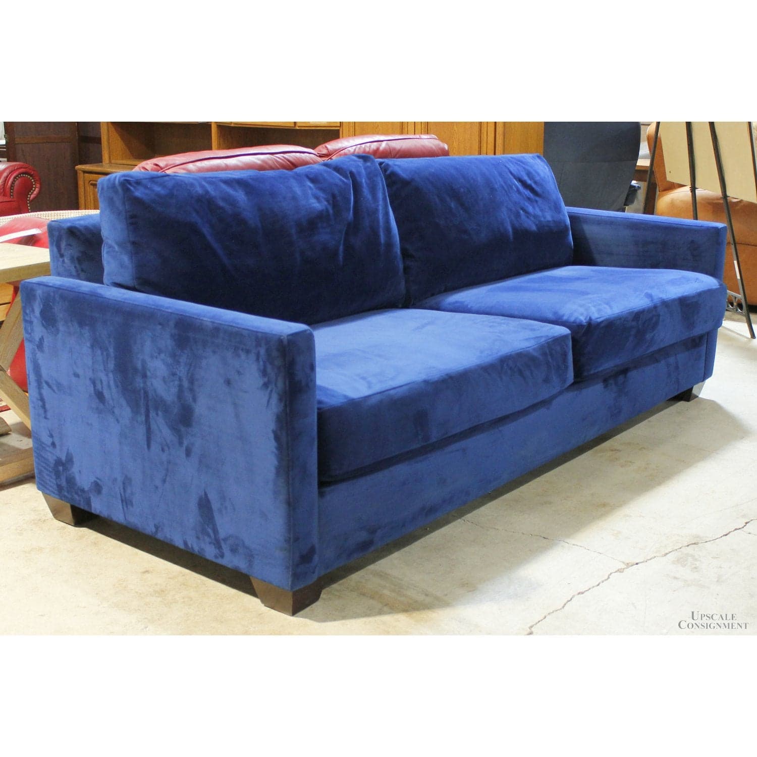 Flores Design 'Damon' Electric Blue Sofa - Blue - Thumbnail 2