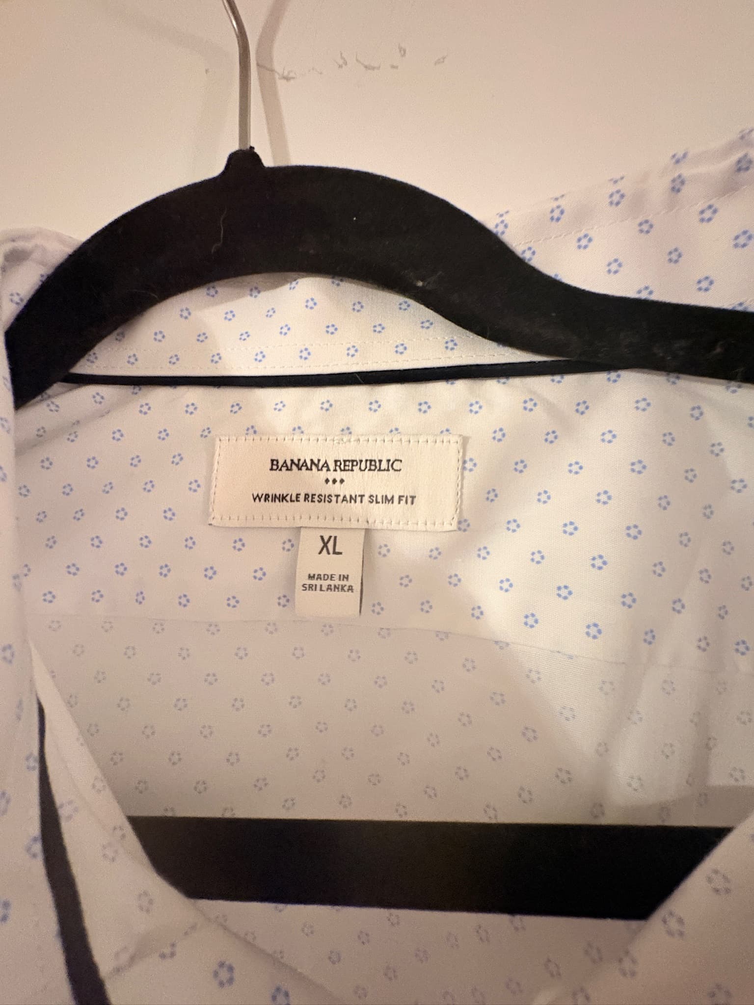 Banana Republic Mens 801207 Slim Fit Untucked Button Down Shirt - Thumbnail 3