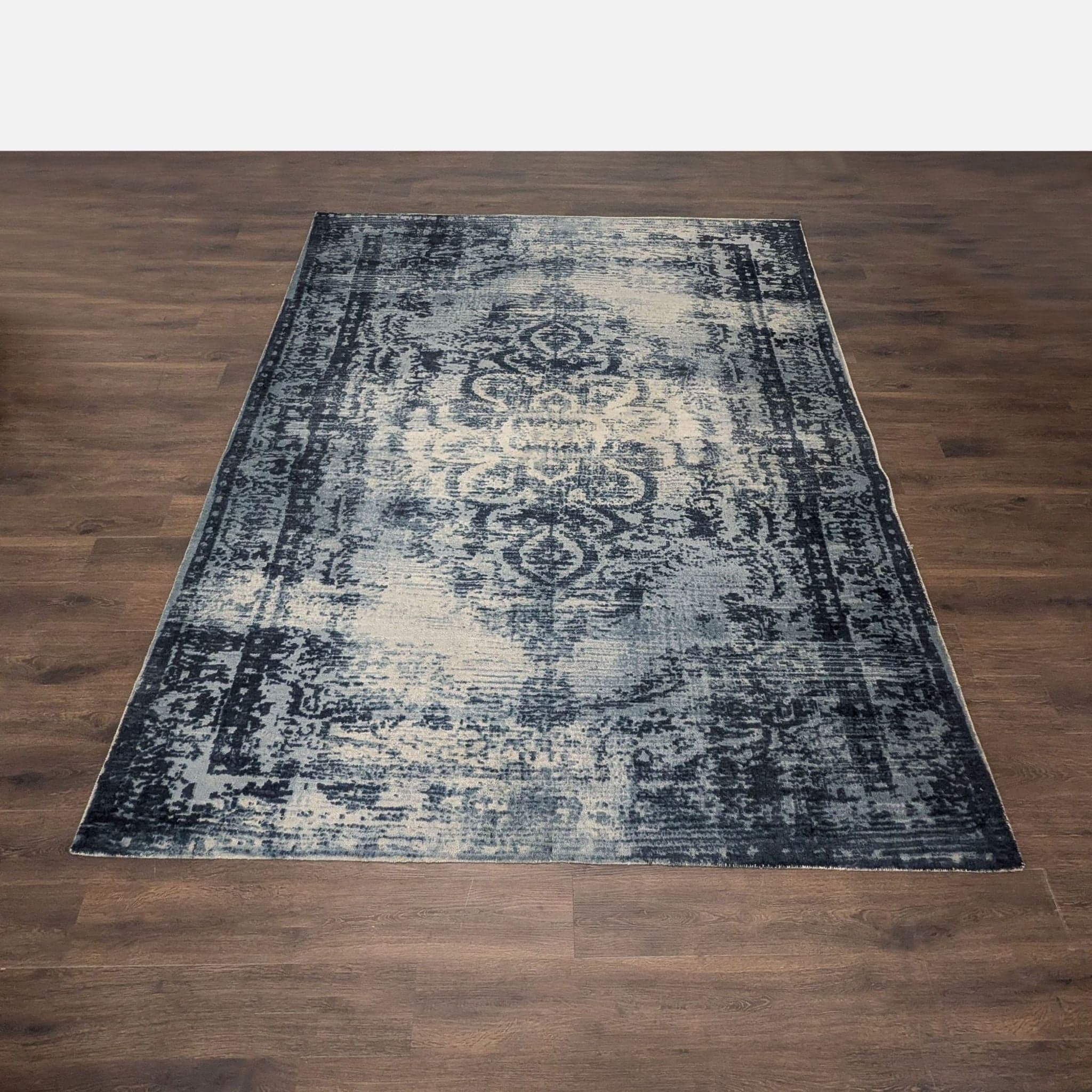 West Elm Arabesque 8x10 Wool Area Rug - Image 1