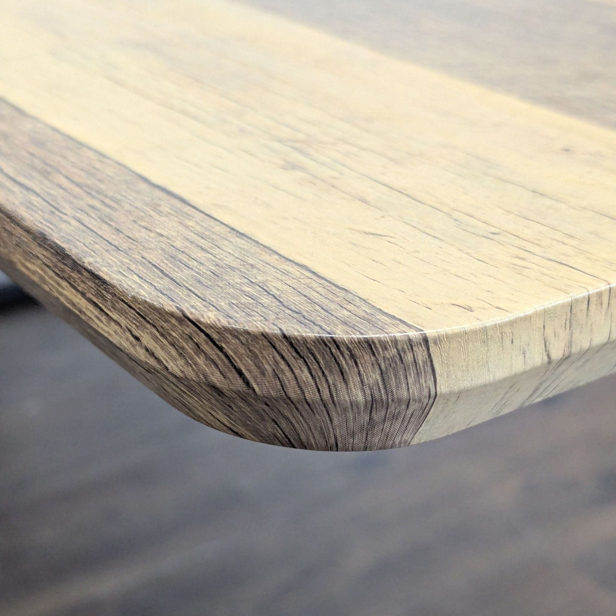 Varidesk Electric Adjustable Height Standing Desk with Wood Finish Top - Thumbnail 5