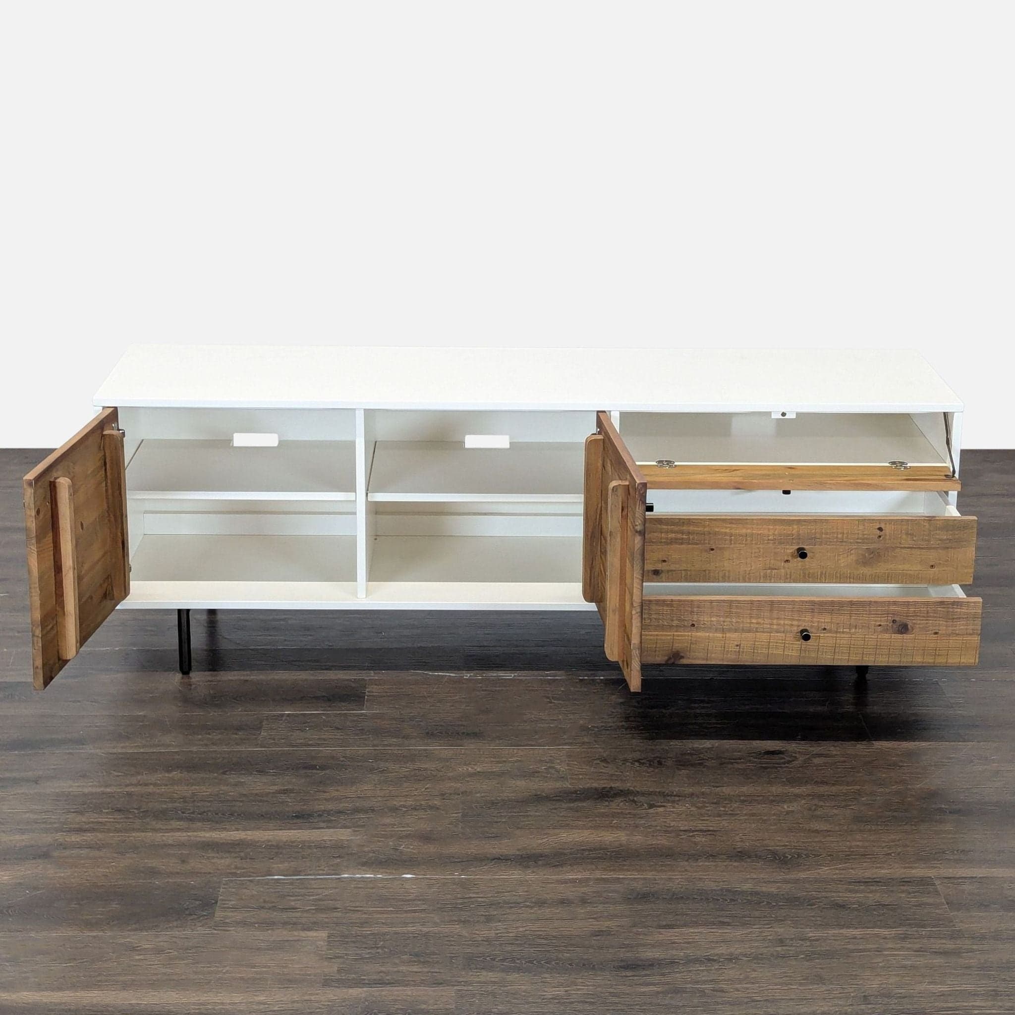 West Elm Reclaimed Wood Media Console - Thumbnail 2