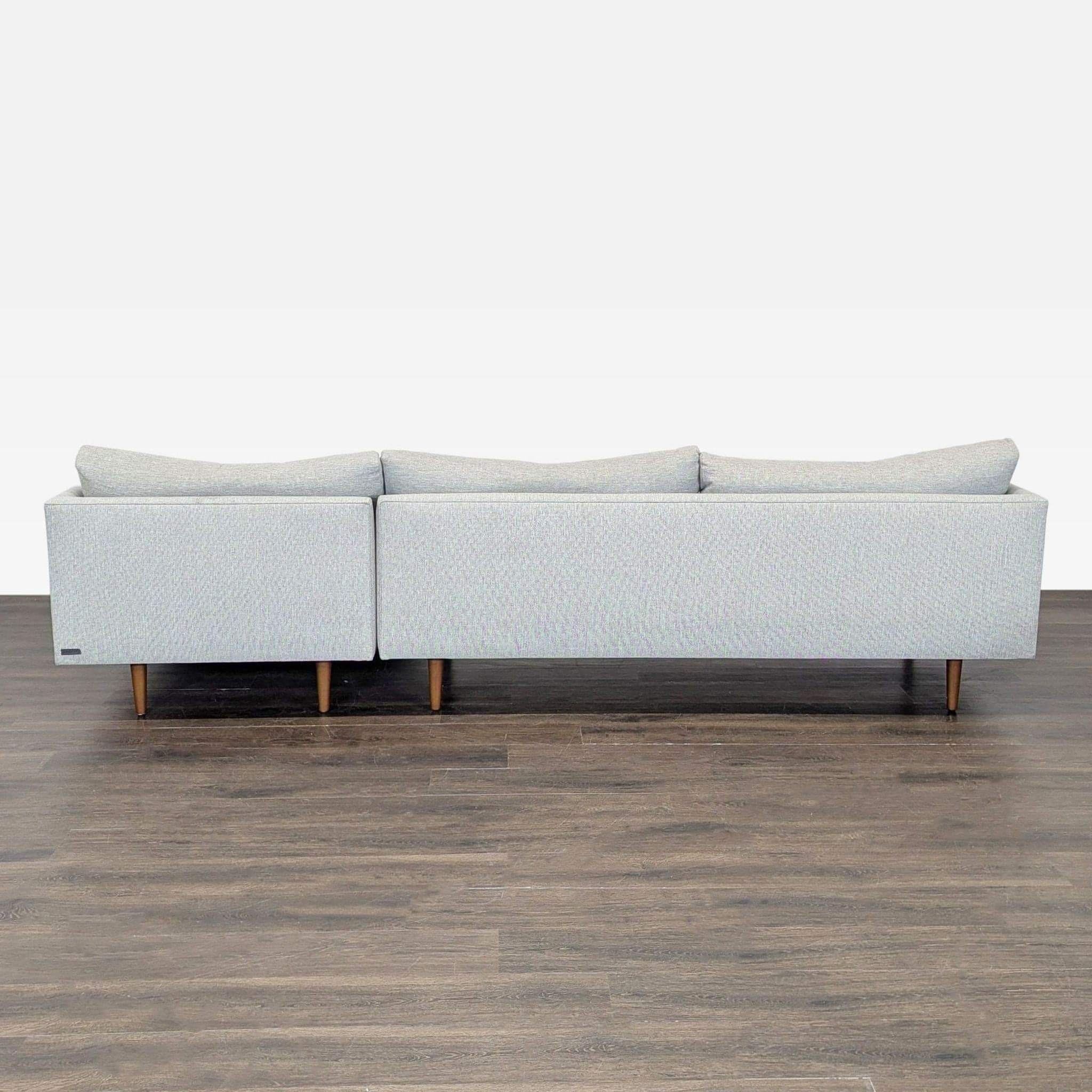 Article Burrard Modern Light Grey Sectional Sofa with Chaise - Thumbnail 3