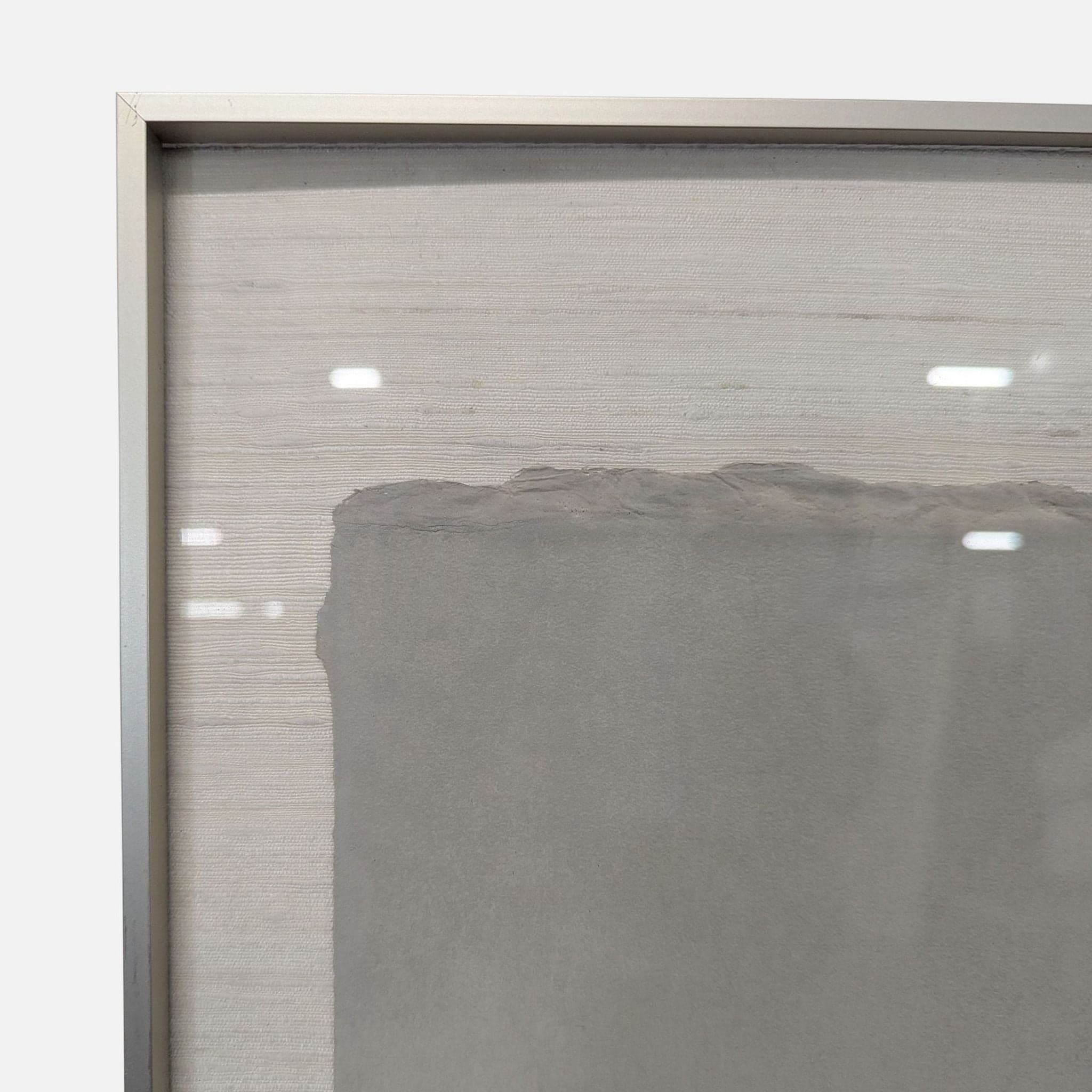 Framed Japanese Grass Print on Handmade Paper - Thumbnail 3