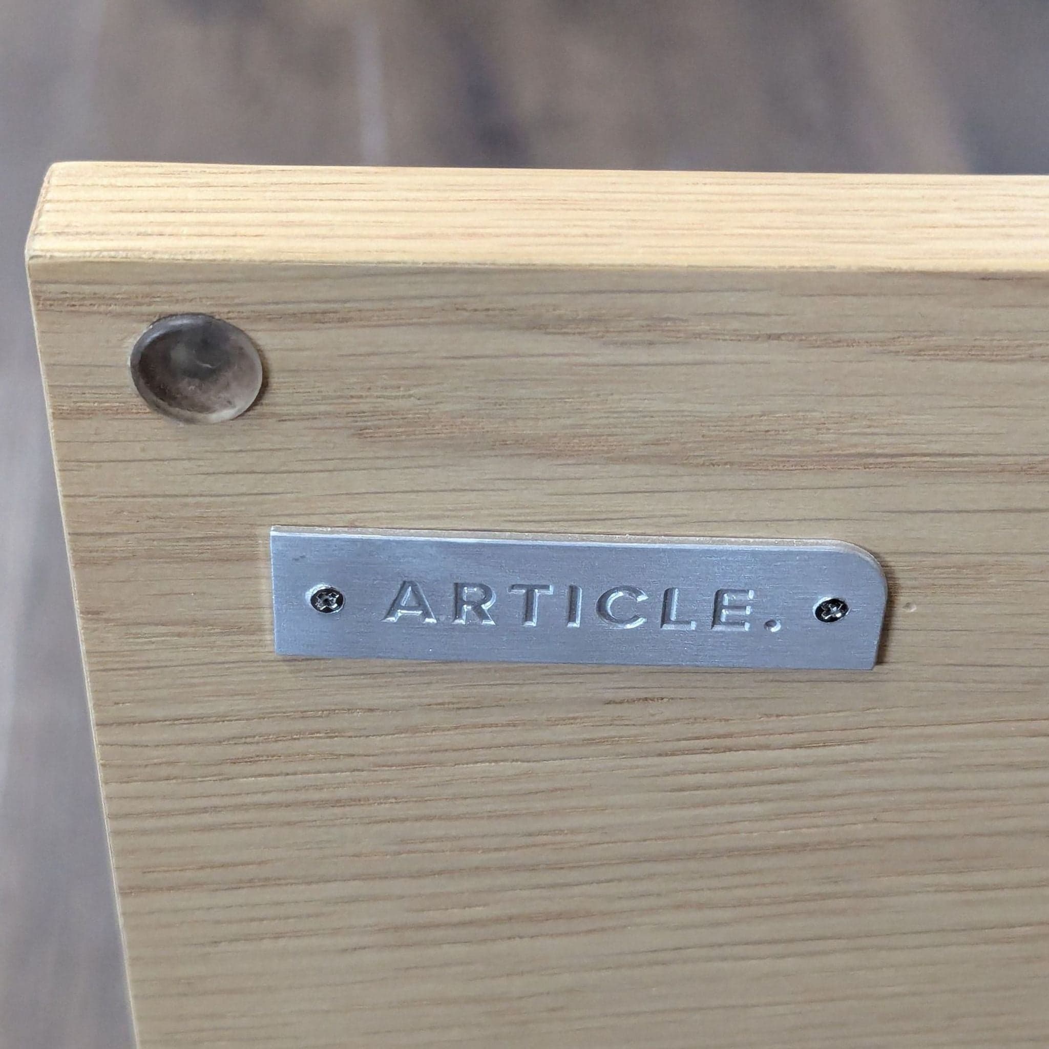 Article Modern Light Wood Bookshelf with Cabinet Storage - Thumbnail 7