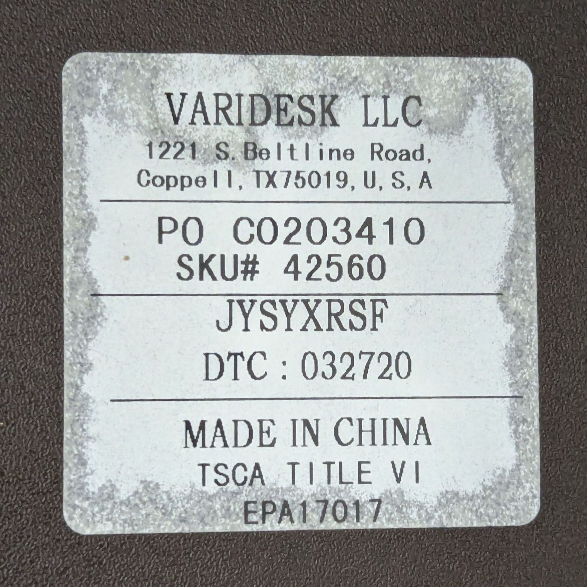 Varidesk Electric Adjustable Standing Desk - Wood Finish - Thumbnail 5