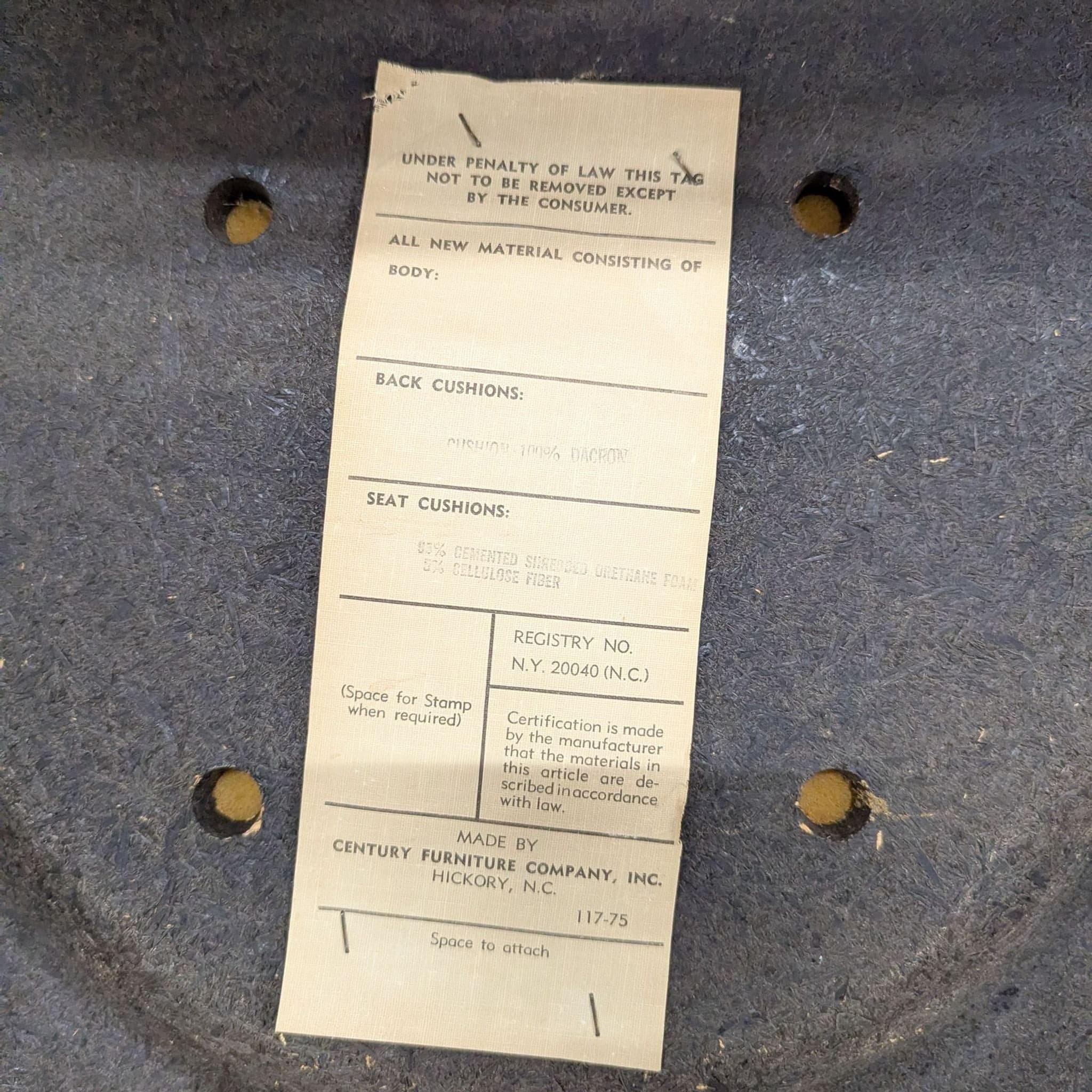 Set of Four Vintage Century Furniture Dining Chairs - Thumbnail 8