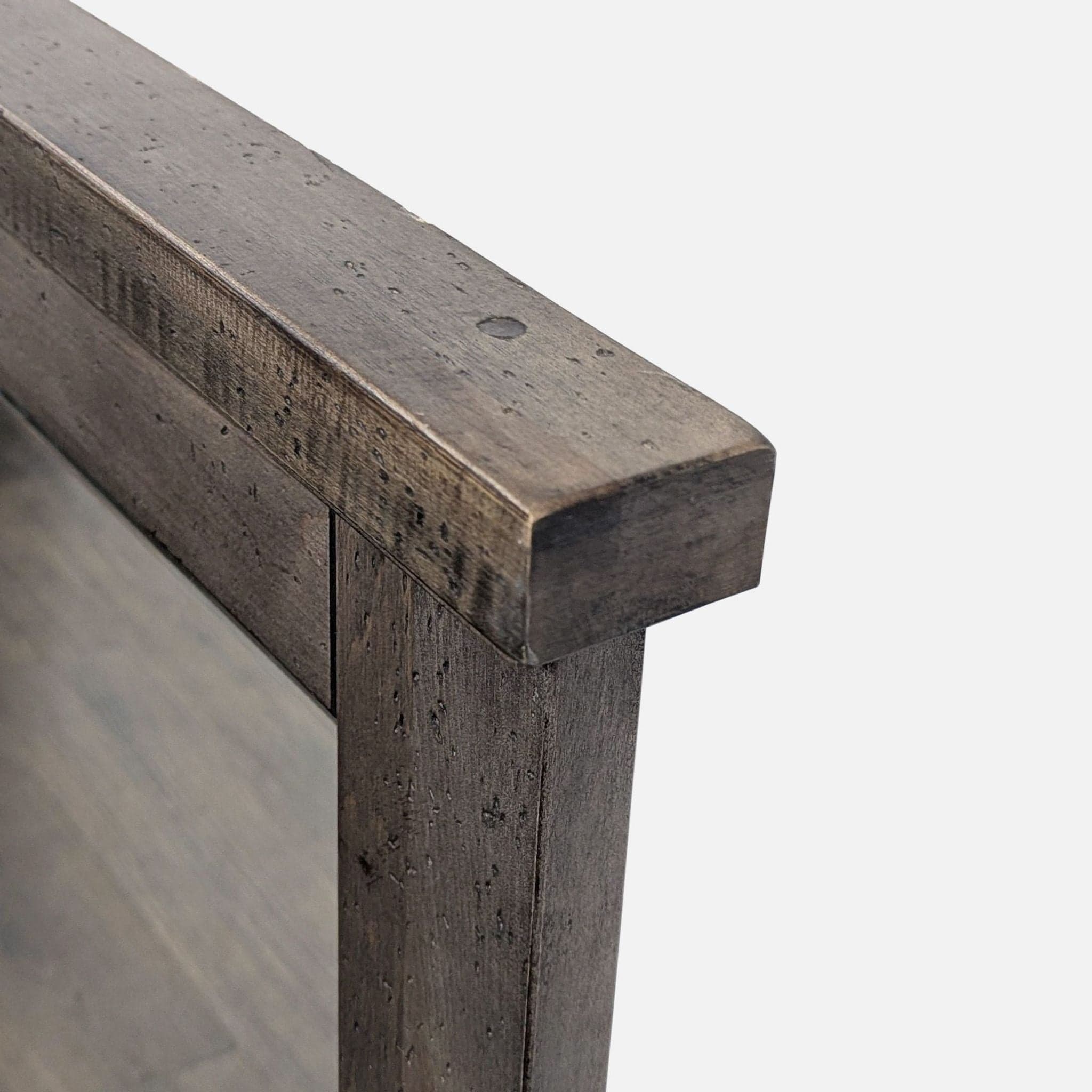 Vaughan Bassett Furniture Cool Rustic - Stone Grey Landscape Mirror - Thumbnail 3