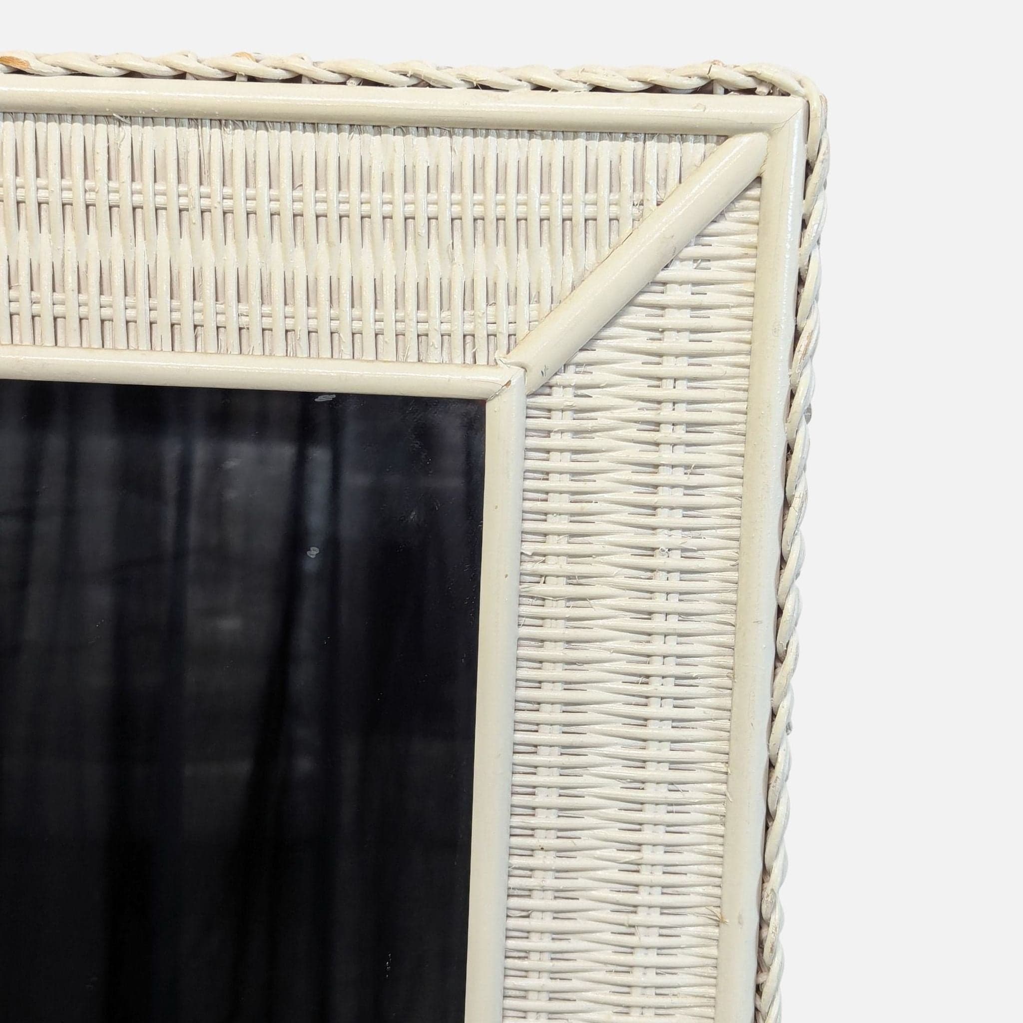 Wicker Floor Mirror - Thumbnail 4