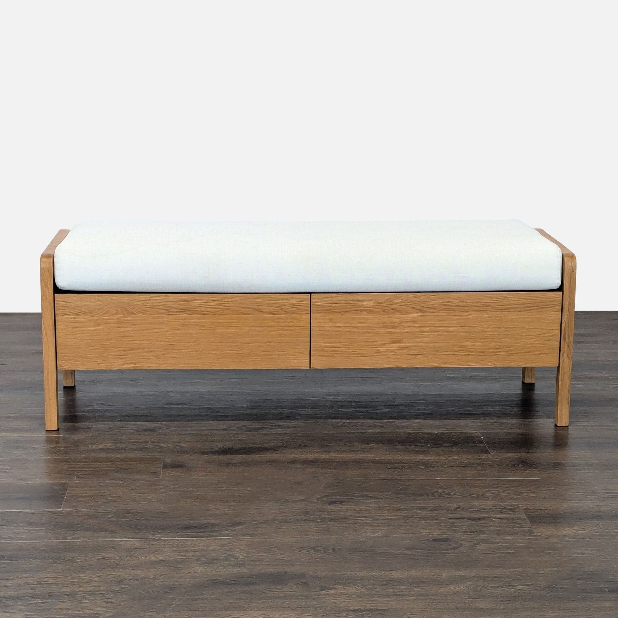 Article Storage Bench with Cushion - Image 1