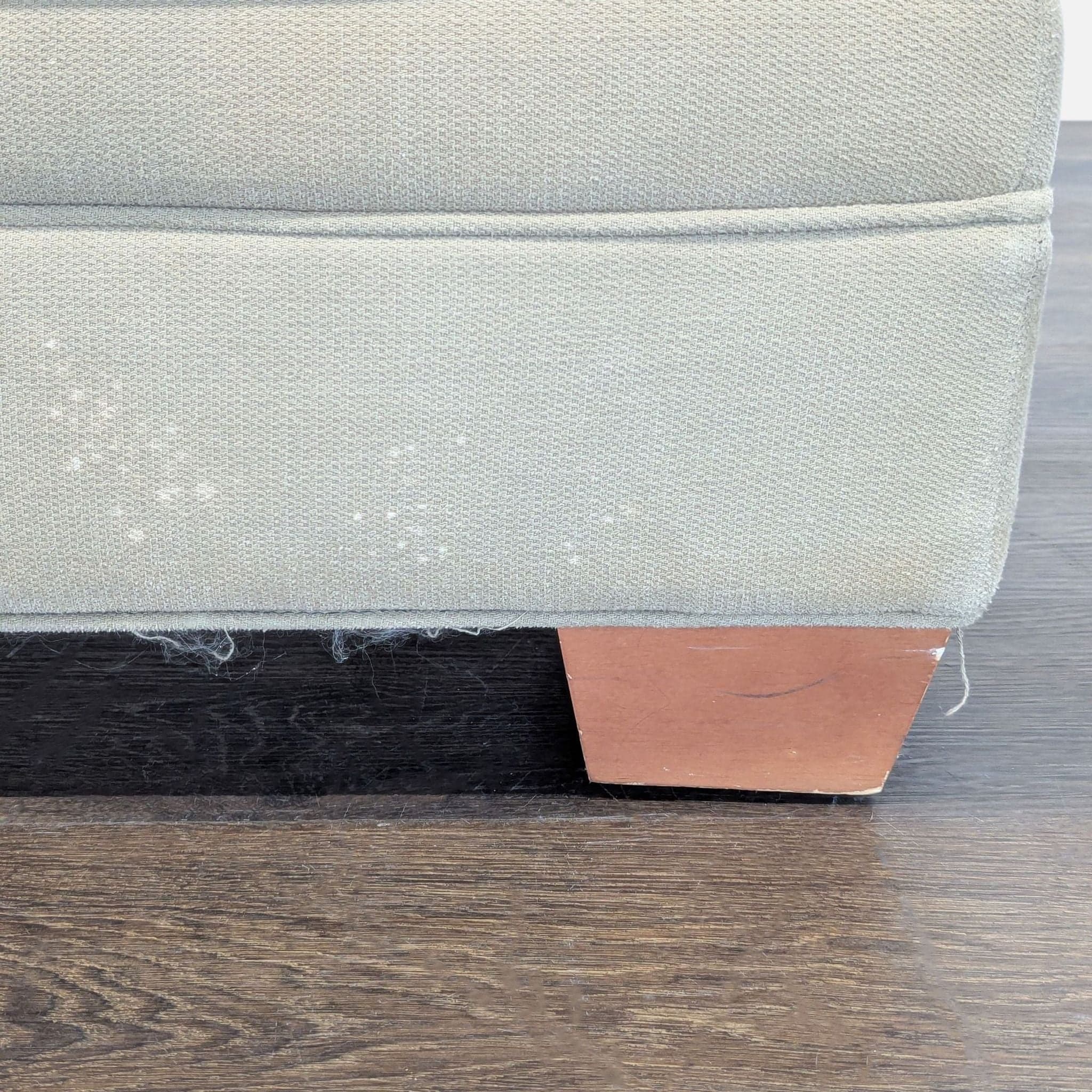 Upholstered Ottoman with Pillow Top - Thumbnail 4