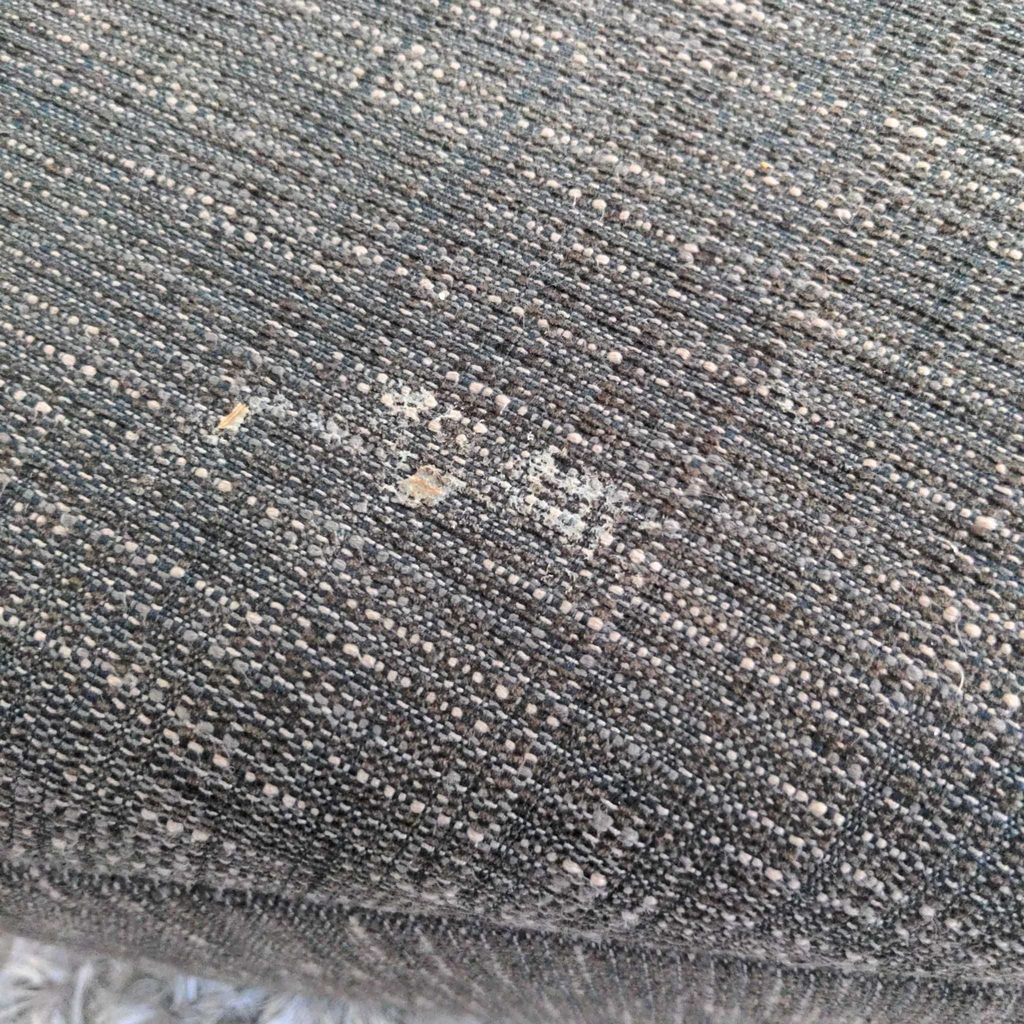 Hexagon Upholstered Ottoman - Thumbnail 3