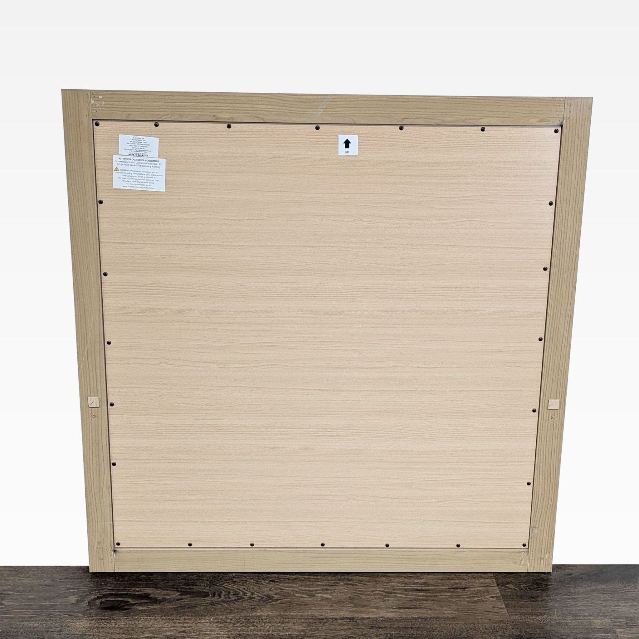 Crown Mark Wood Framed Mirror - Thumbnail 2