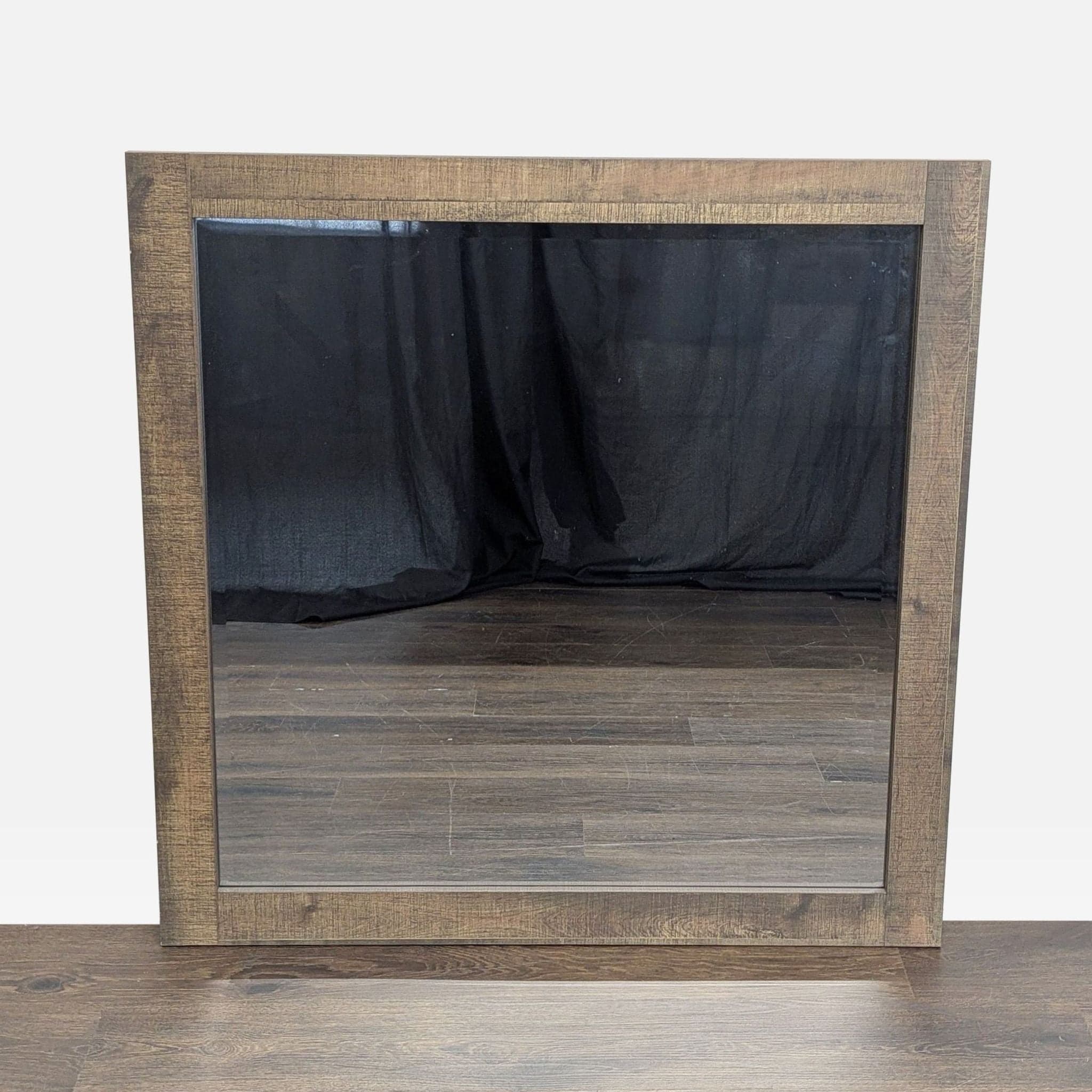 Crown Mark Wood Framed Mirror - Image 1