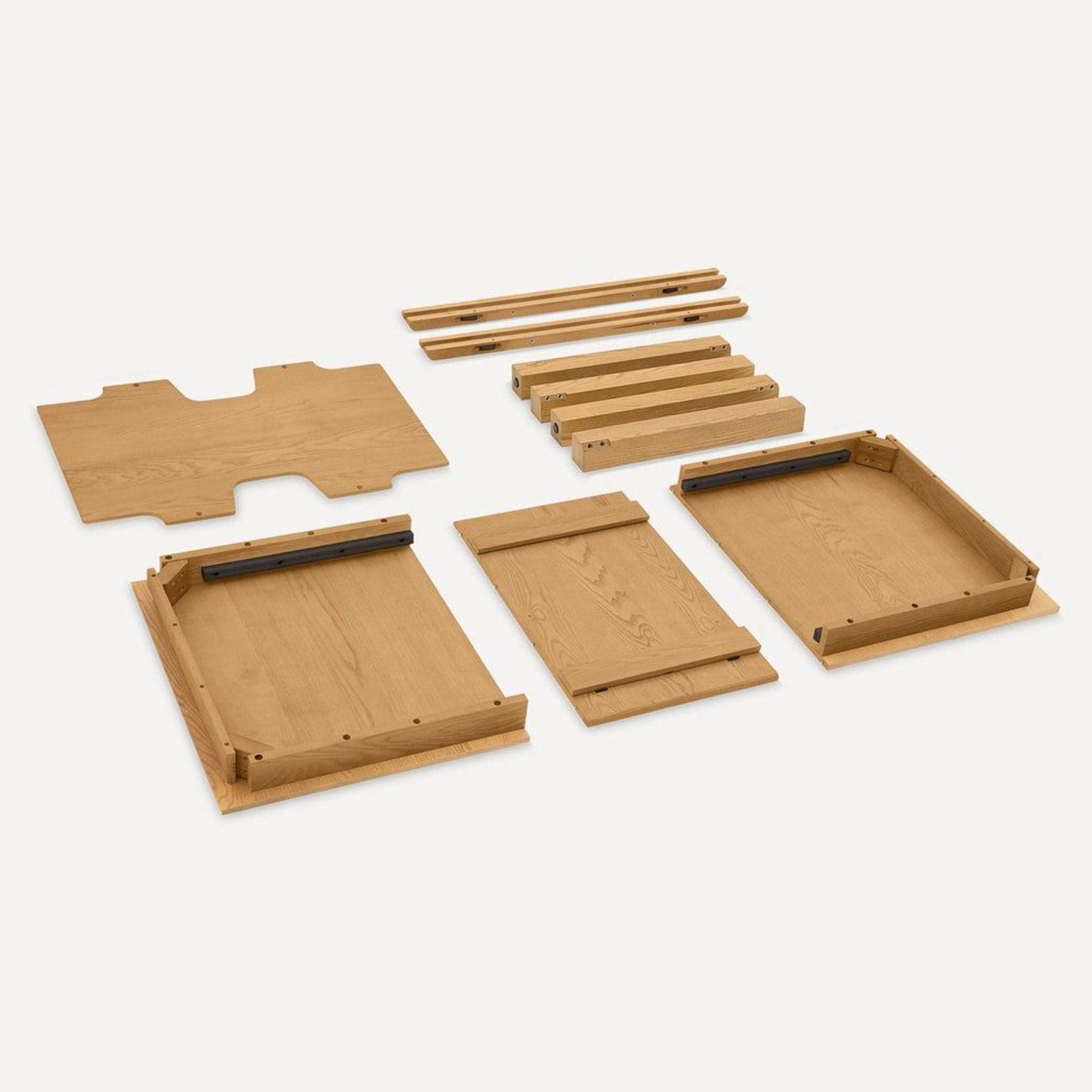 Burrow Furniture Harvest Extendable Dining Table - Thumbnail 3