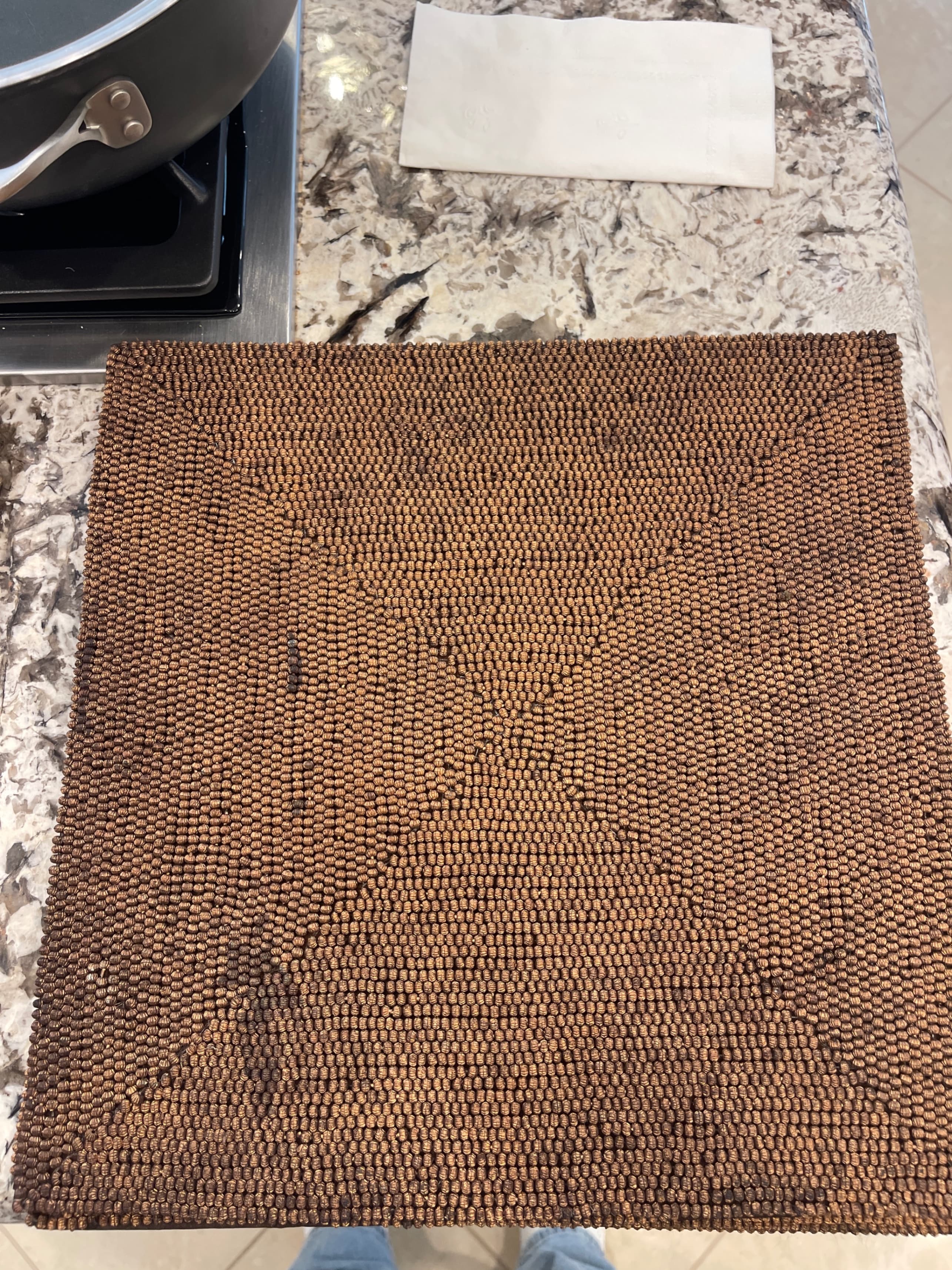 Beaded Placemat Set of 6 - Image 1