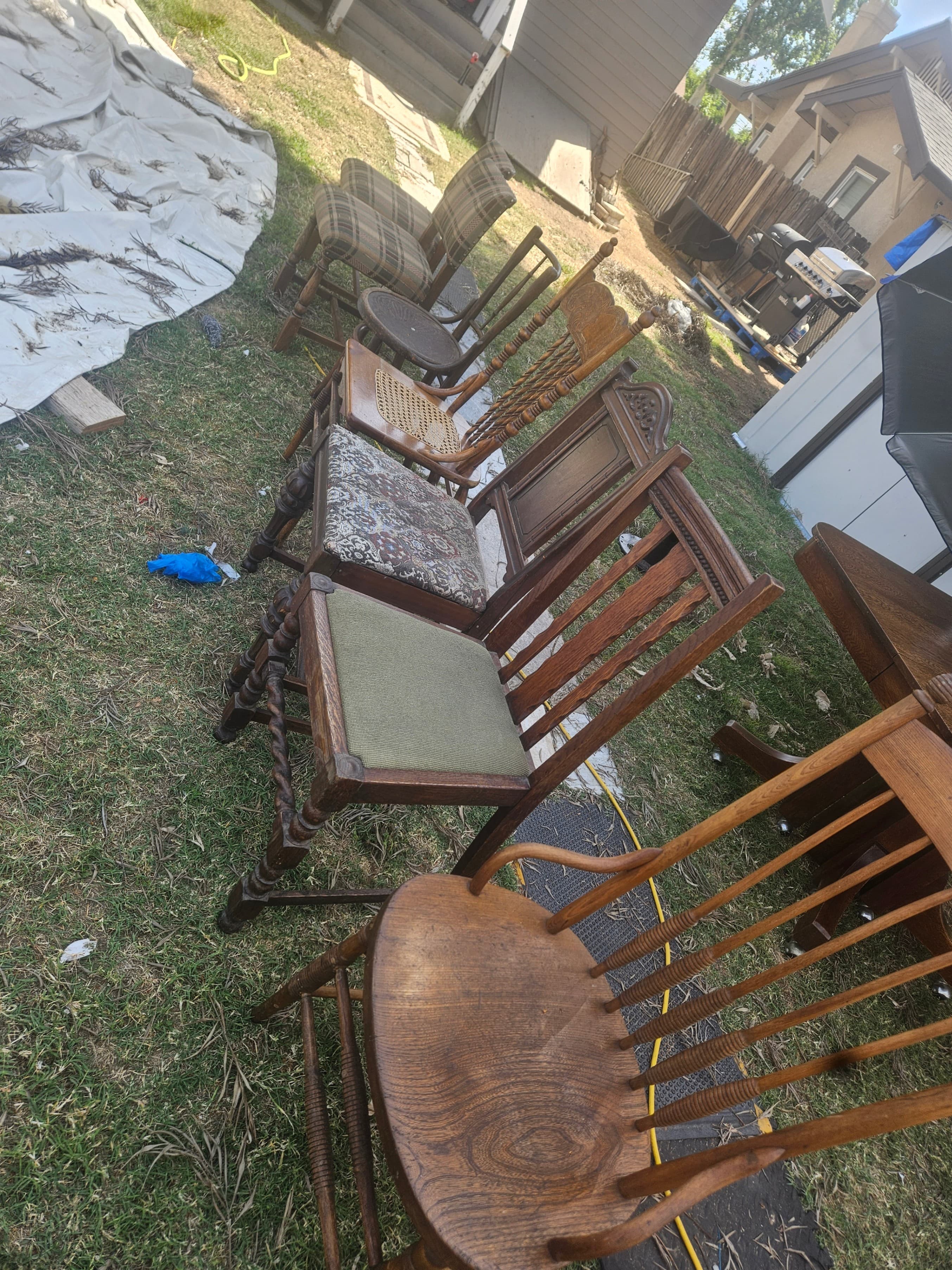 Dinner set table 8 chairs - Thumbnail 6