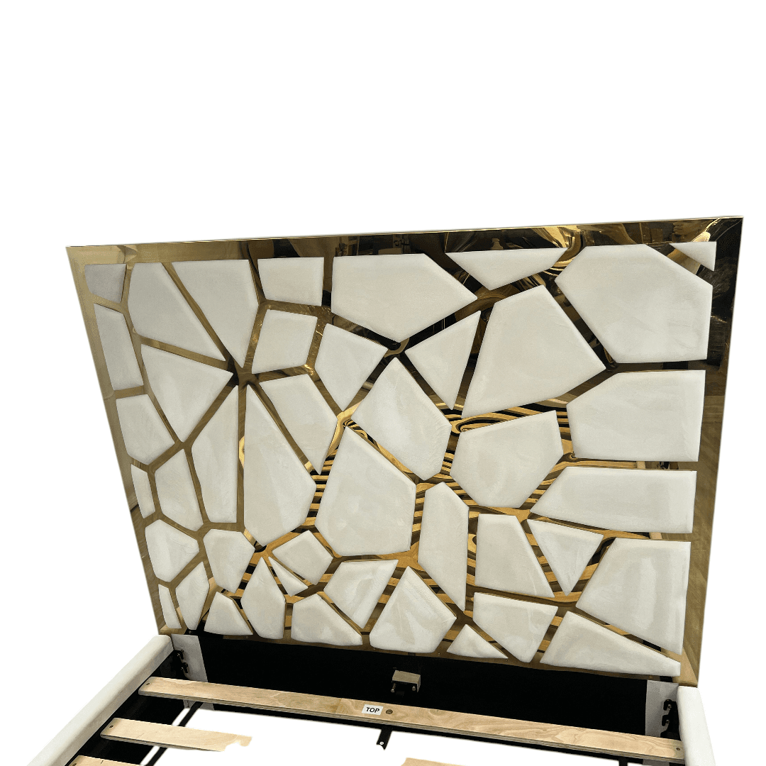 Mercer41 Upholstered Metal Platform Queen Bed - Thumbnail 13